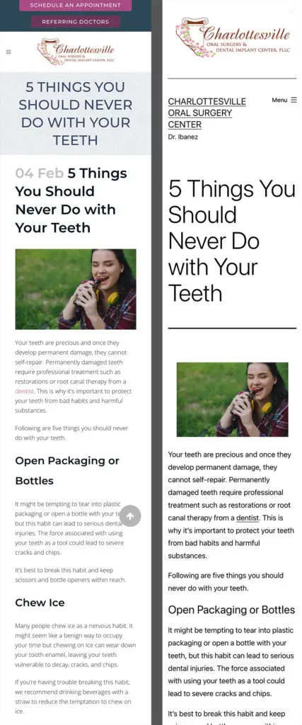 AMP Example Blog