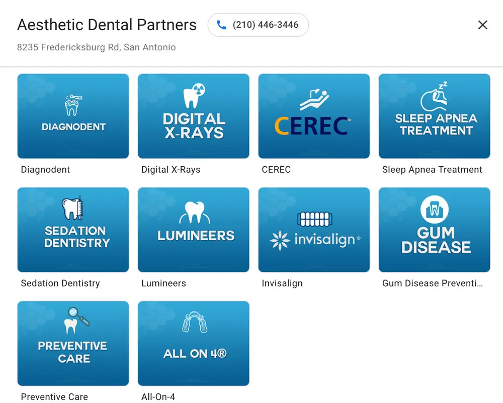 Google Business Profile example