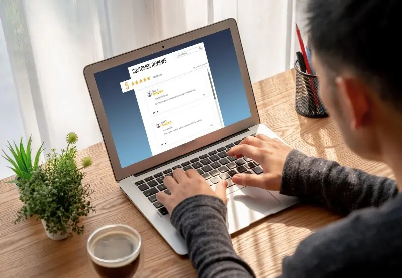 online reviews