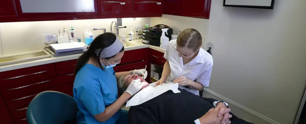 example dental office image expanded and corrected