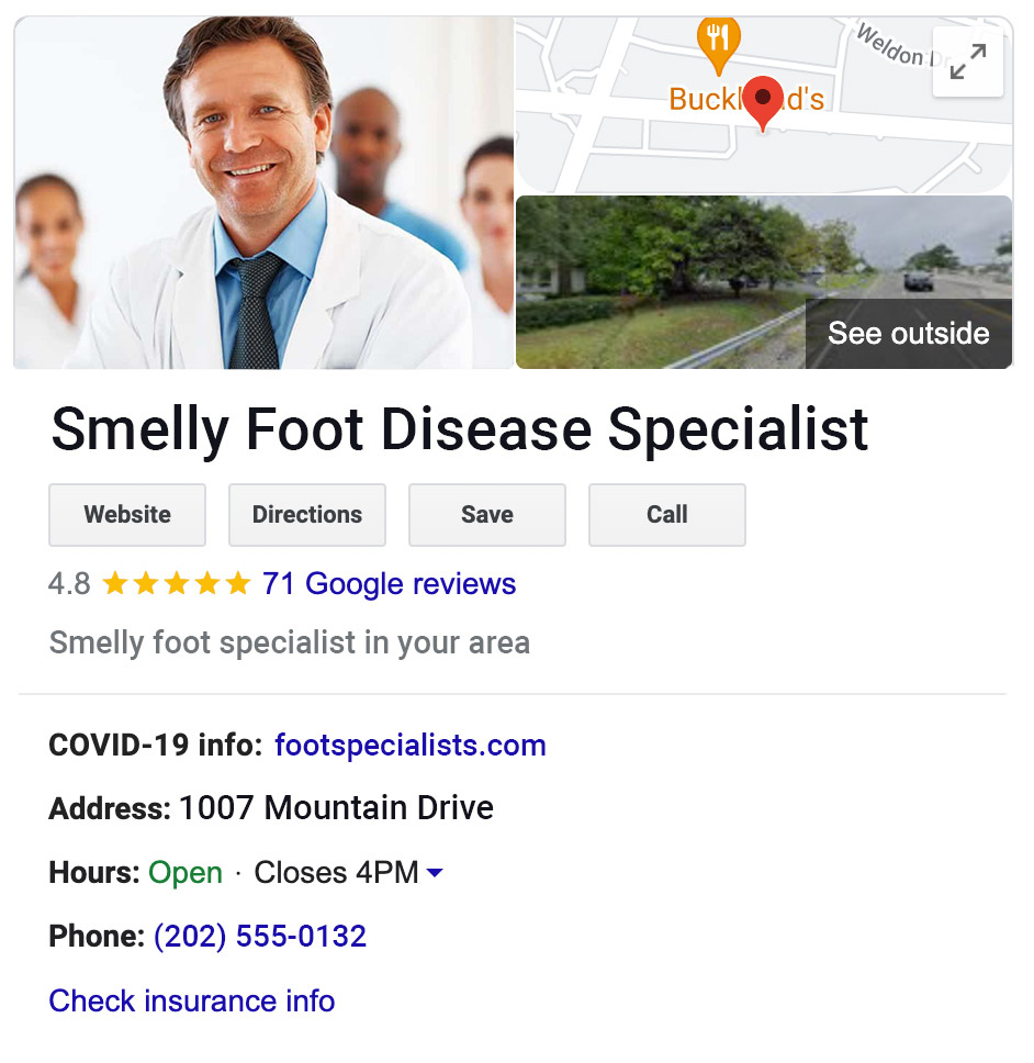 smelly foot disease specialist google search result for smelly foot specialist in your area