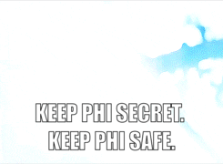 keep phi secret keep phi safe gif