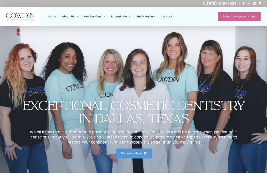 Top Bullseye Website 2022 | Cowdin Cosmetic Dentistry